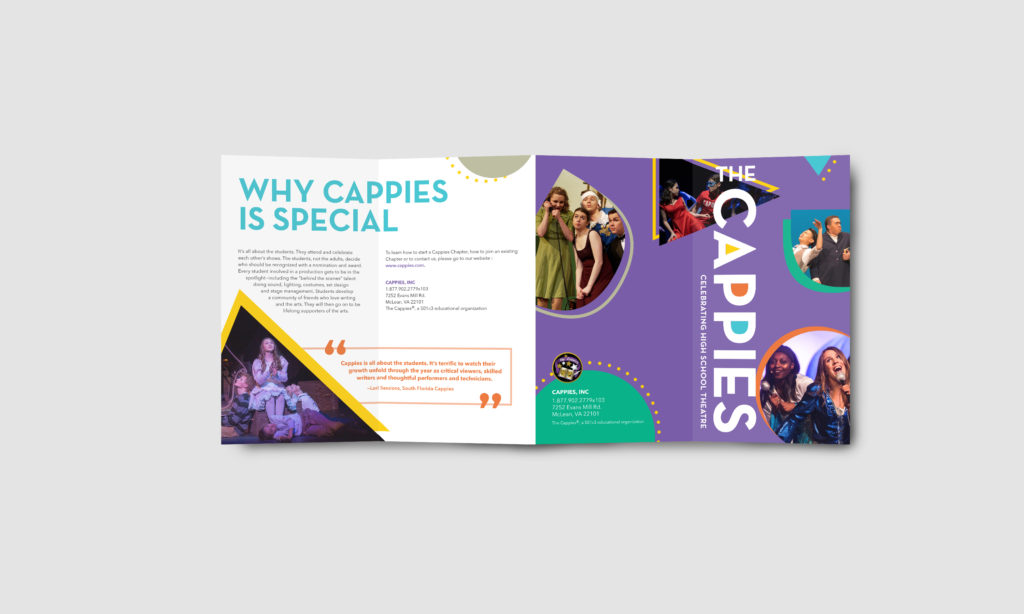 Cappies Awards Brochure Seaberry Design